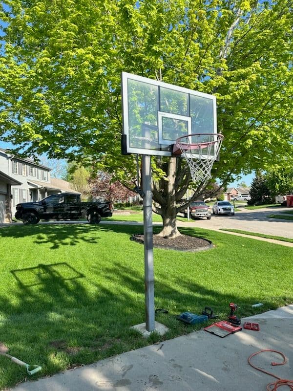 Efficient Basketball Hoop Removal Solution image