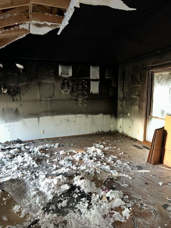 Gallery photos for Swift Fire Damage Cleanout Brings Relief: Image #1