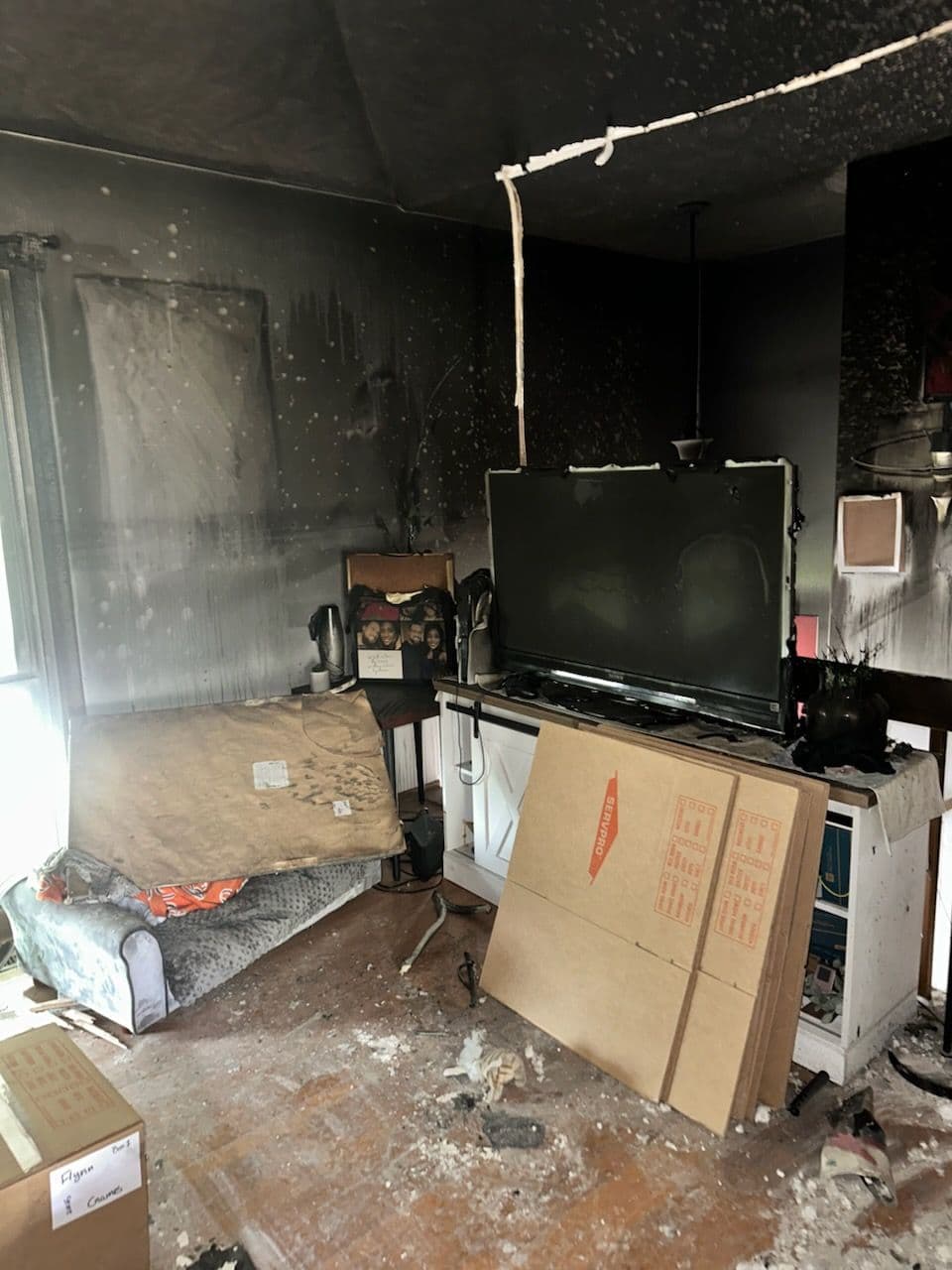 Gallery photos for Swift Fire Damage Cleanout Brings Relief: Image #2