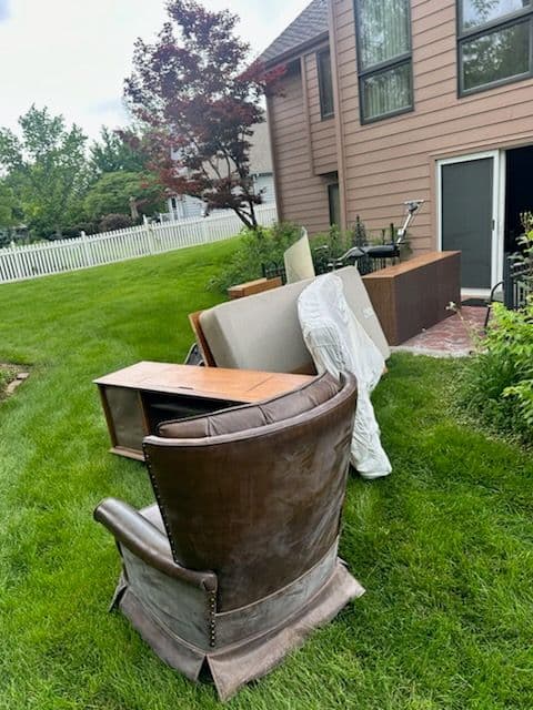 Revitalized Backyard with Efficient Junk Removal image