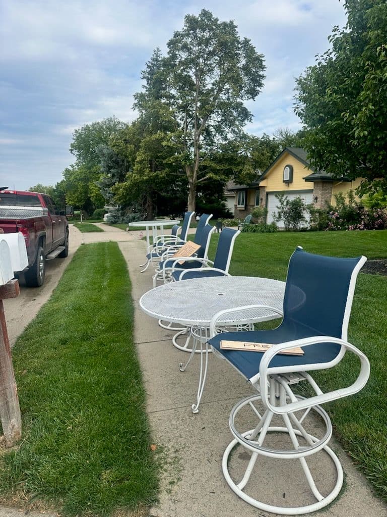 Patio Transformation with Expert Junk Removal image